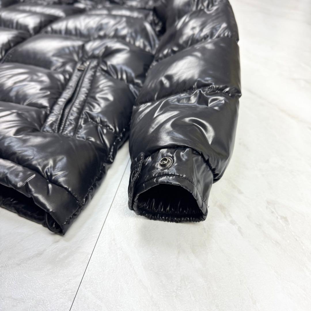 極美品 モンクレール MAYA マヤ ダウンジャケット　フード ブラック 0