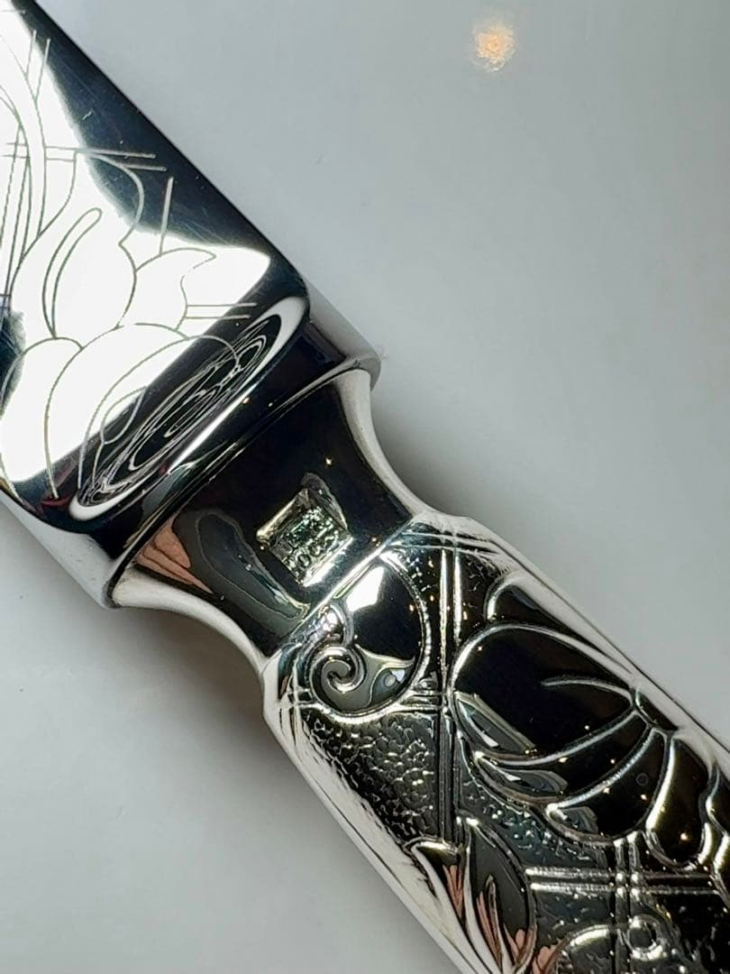 ブロン　クリストフル⭐️テーブルナイフ 専用ケース付き　未使用中古品