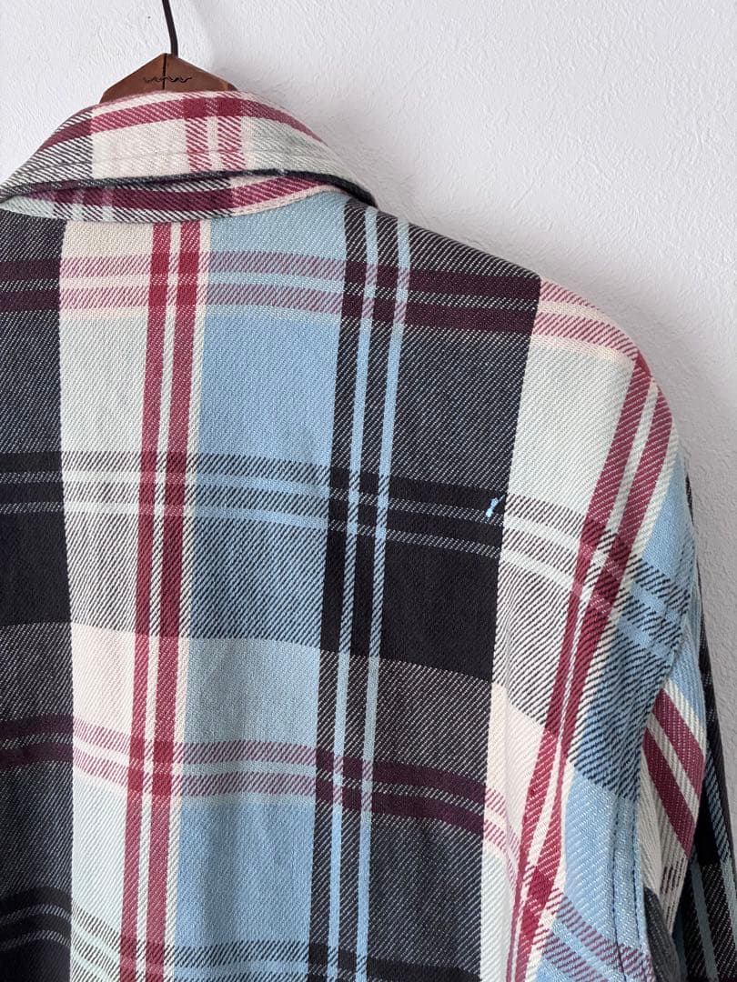 70's FROSTPROOF ネルシャツ　ヘビーネルシャツ　ボロ　ダメージ