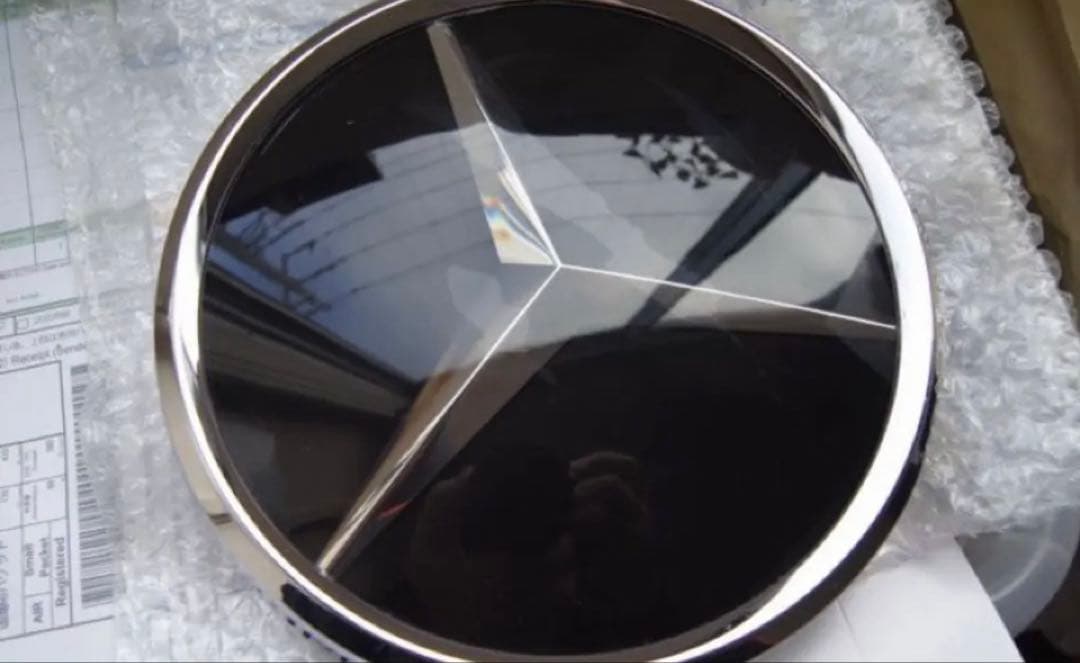 中古美品、ベンツフロントグリルエンブレム186