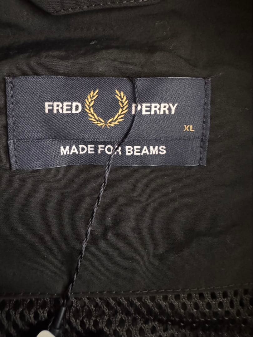 ジャケット・アウター FRED PERRY BEAMS SHELL JACKET 26SS