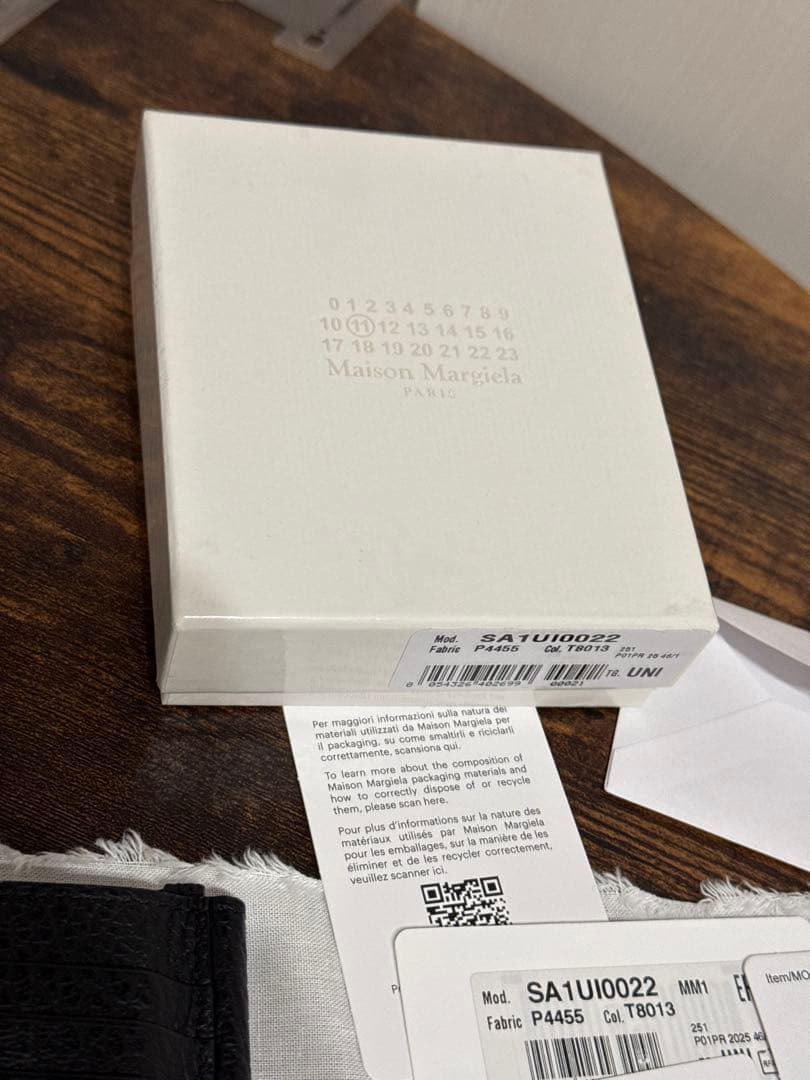 正規品 Maison Margiela 25SS マネークリップ ウォレット