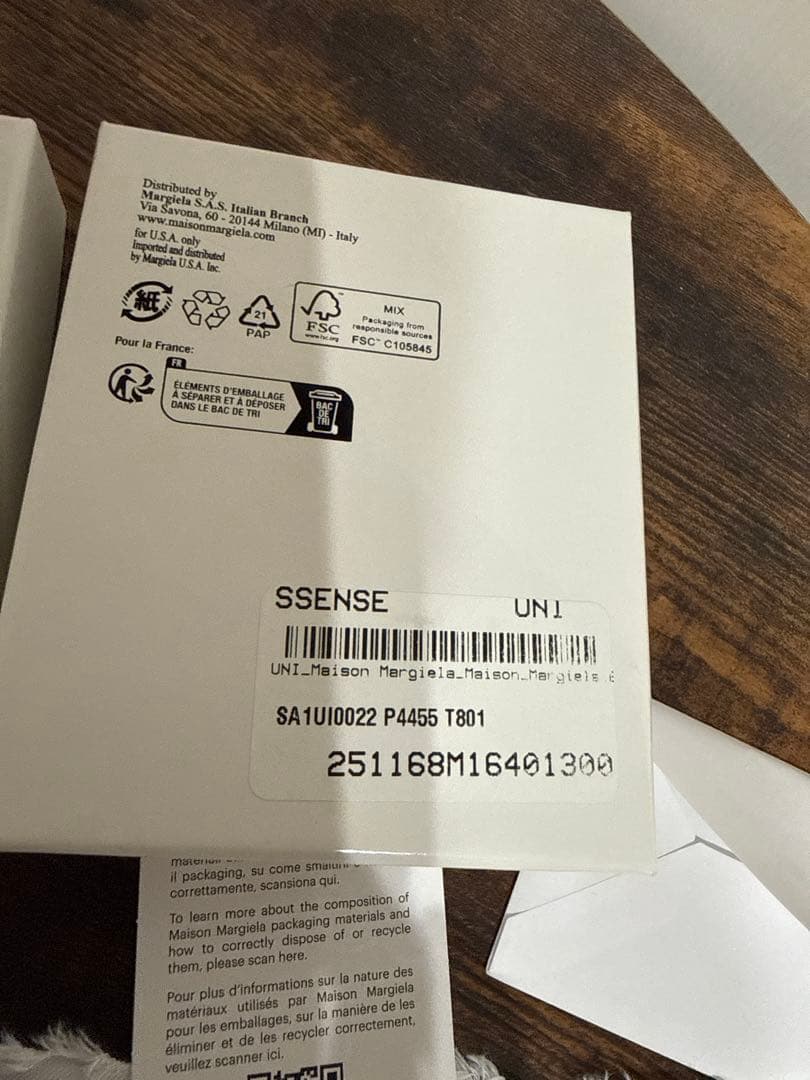 正規品 Maison Margiela 25SS マネークリップ ウォレット
