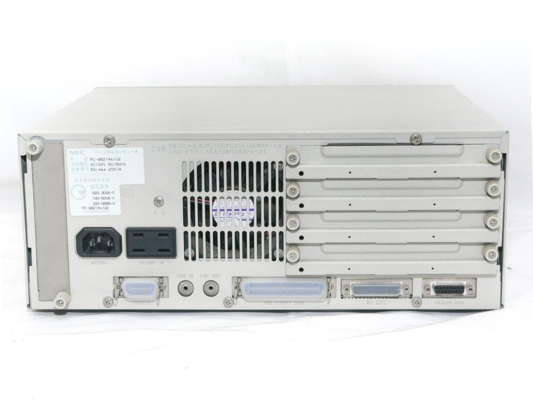 NEC PC-9821As/U2 パソコン本体 フルメンテナンス 動作品