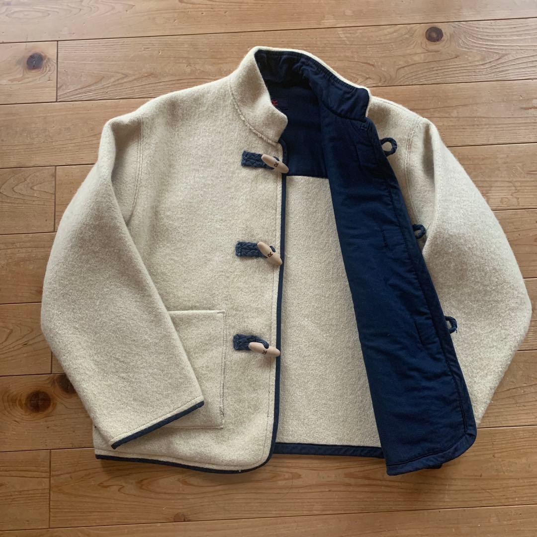 【45rpm 】ダッフルコートコート ショート ブルゾン M ウール