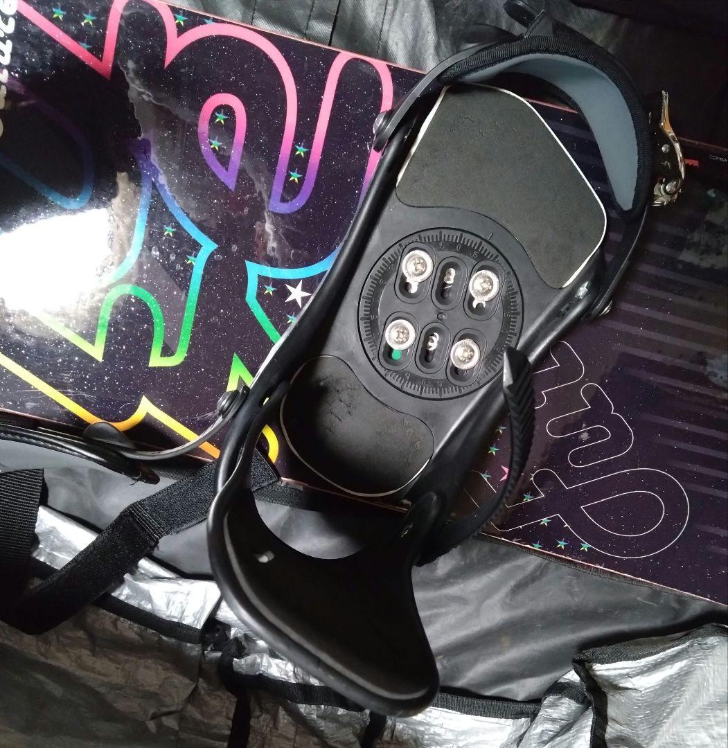 SPOON スプーン スノーボードとSALOMONサロモンビンディングセット