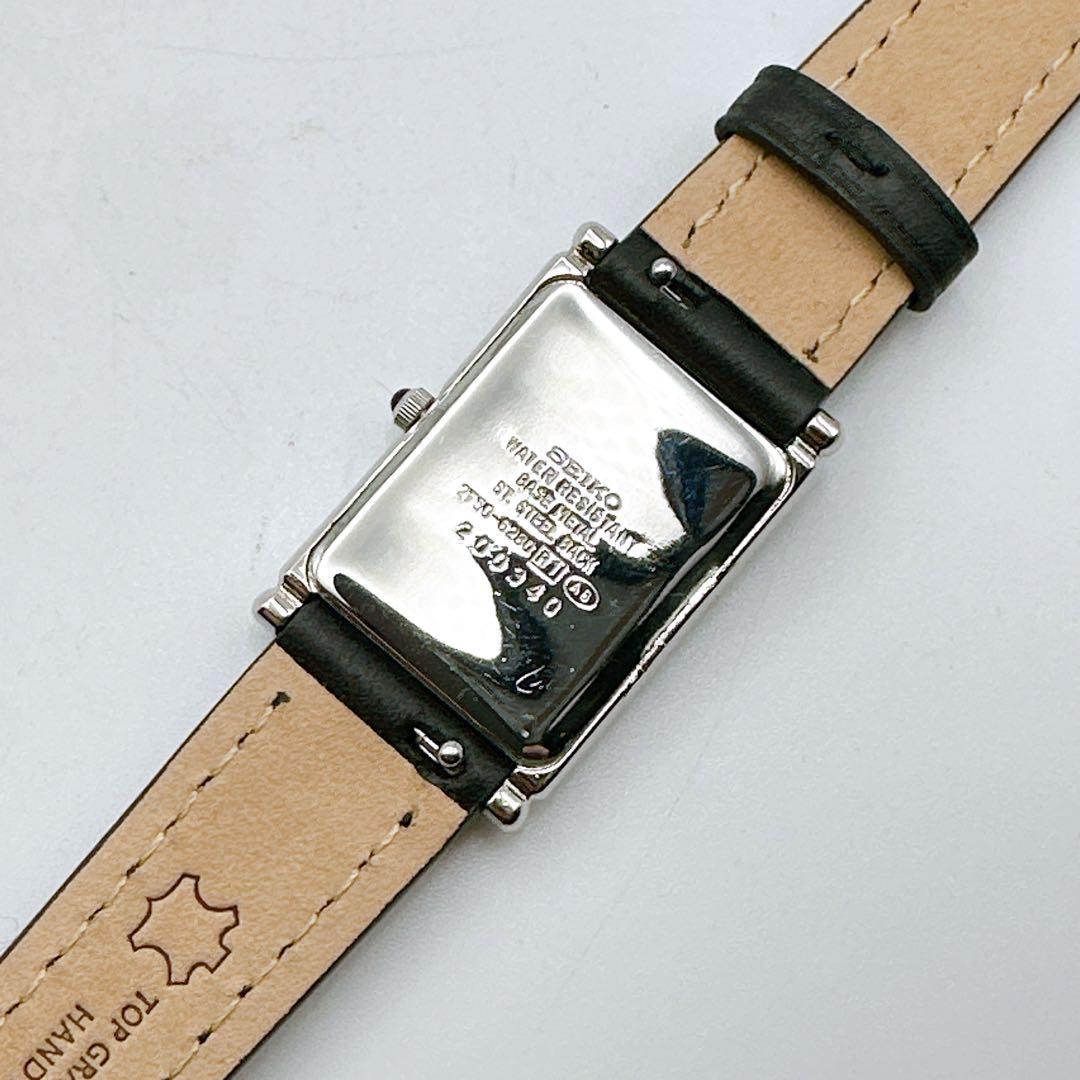 良品 稼動品 セイコー エクセリーヌ レディース腕時計 シルバー 白文字盤