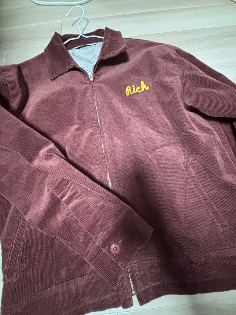 Backers バーガンディ コーデュロイ ジャケット アメカジ