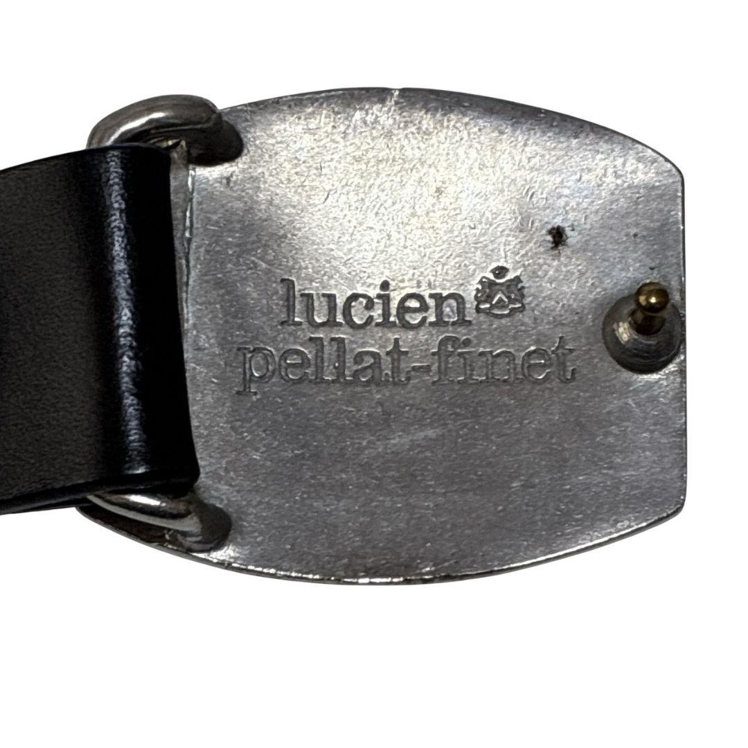 ルシアン・ペラフィネ ベルト スカル ドクロ 本革 イタリア製 ビッグバックル