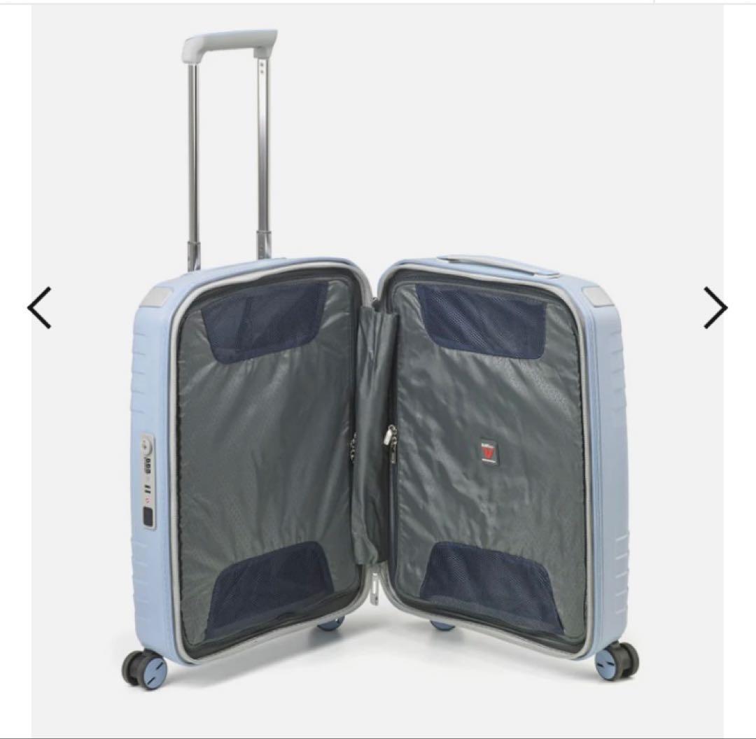【新品】　ロンカート　スーツケース　ライトブルー　35L
