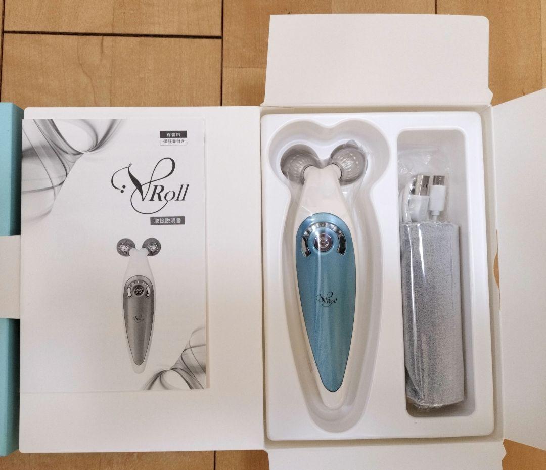【新品】V-ROLL(ブイロール) 美顔器 美容機器 美容ローラー ジェル付き