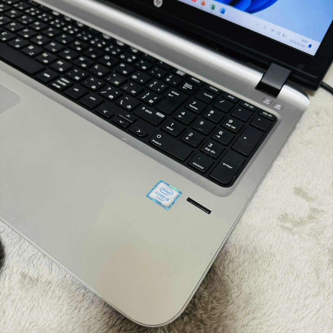 S232 HPノートパソコン i5メモリ8G高速 Windows11オフィス付き