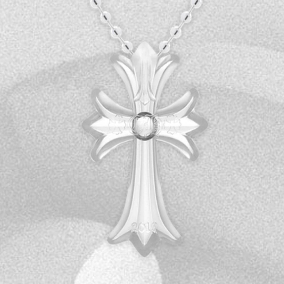 2025新作 透明 クロムハーツ CH クロス ボールチェーン シリコン ラバー