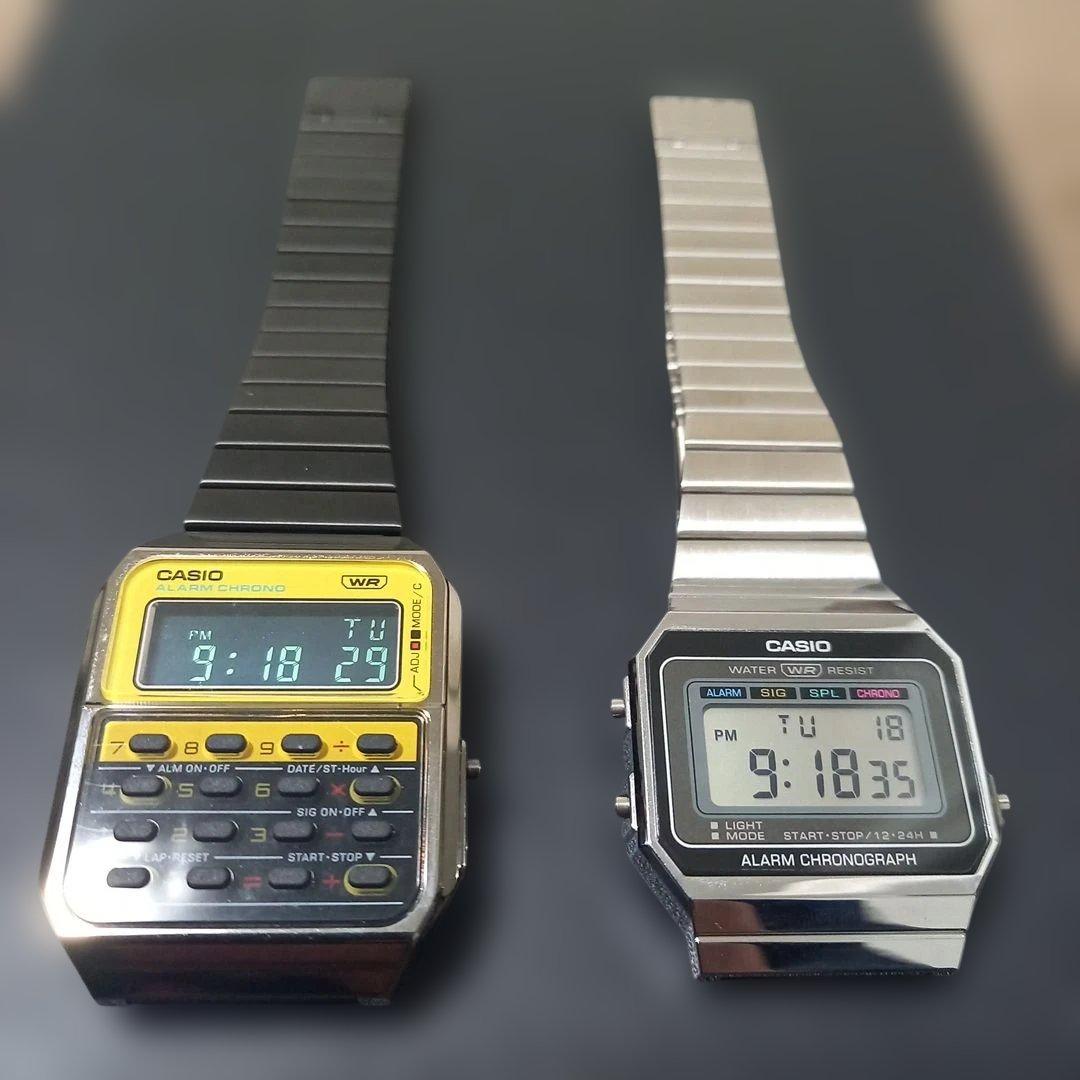 CASIO デジタル腕時計 2点セット　チープカシオ
