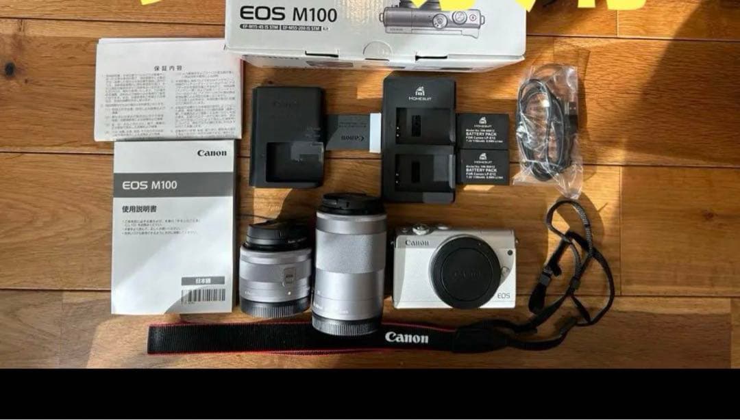 Canon EOS M100 ダブルレンズセット