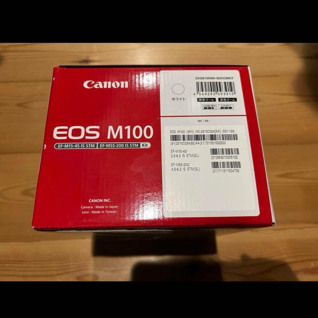 Canon EOS M100 ダブルレンズセット