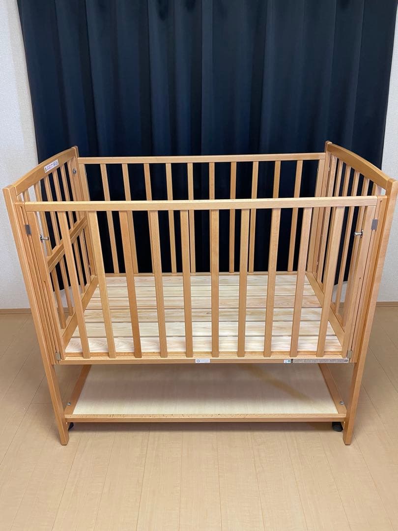 ヤマサキ ツーオープン ベビーベッド レギュラー