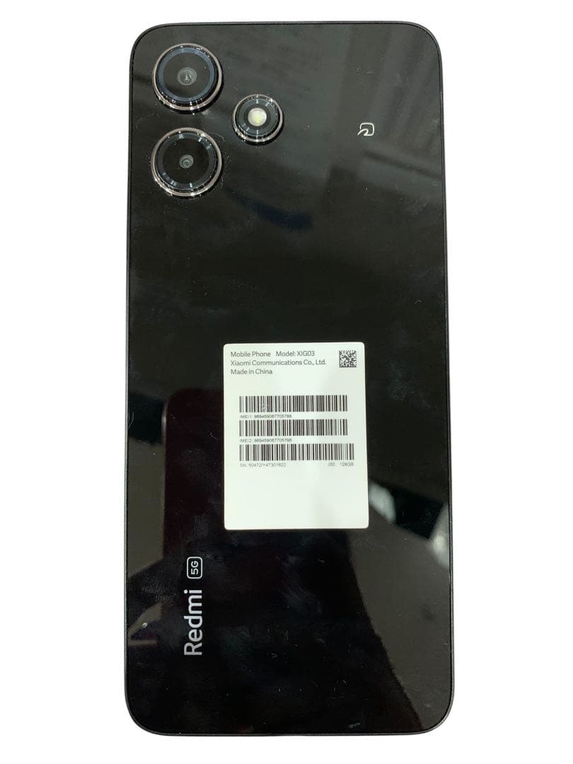 スマートフォン本体 au XiaomiHyperOS Redmi12 5G XIG03 128GB