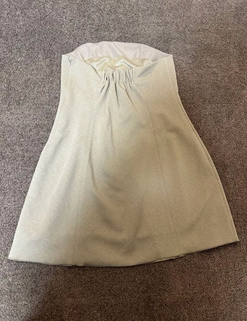 トゥデイフル　ジョーゼット　ベアチュニック