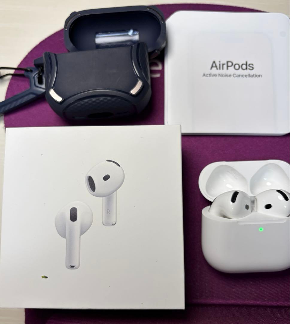 ニンパパ化　AirPods 4世代　ノイズキャンセリング搭載モデルおまけ付