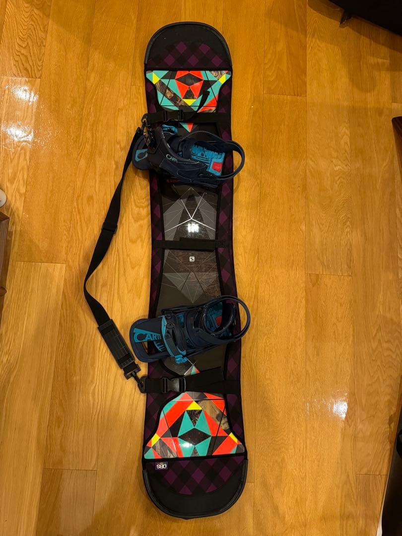 salomoスノーボード BURTON バインディング バッグ付き