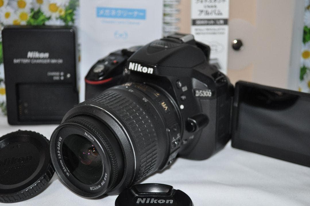 ❤️Wi-Fi搭載でスマホ転送❤️自撮り❤️Nikon D5300❤️超高性能