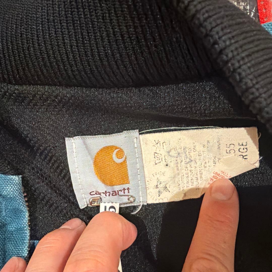 90s carhartt santafe jacket ネイティブ柄