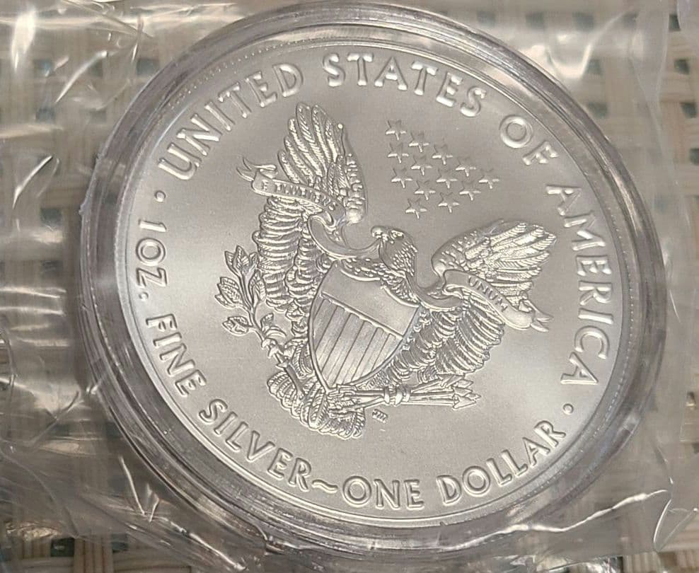 2020年【イーグル・ウォーキングリバティ】 純銀1オンス５枚セット
