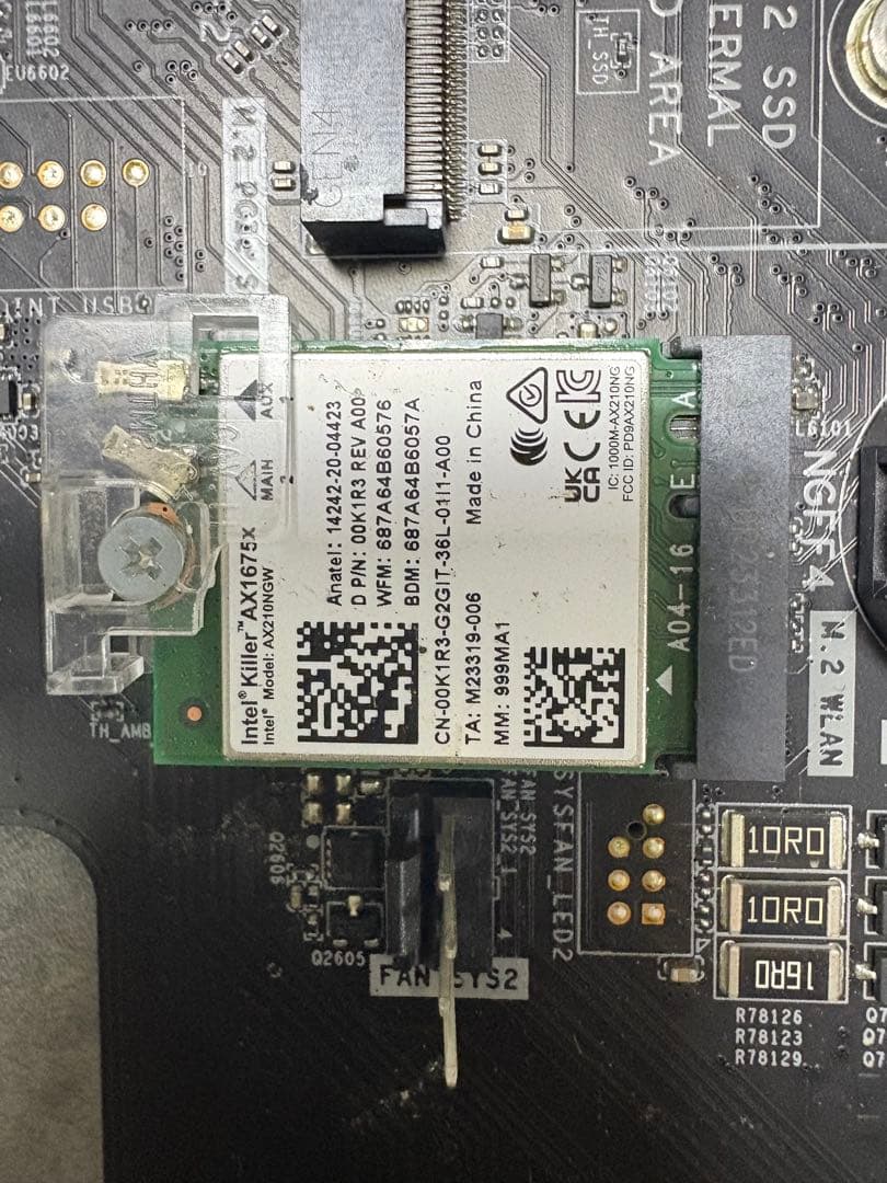 alienware aurora A00 LGA 1200 マザーボード