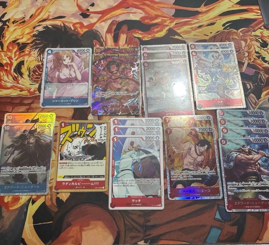 さ*ん様 赤青エース構築済みデッキ(調整パーツ付き)