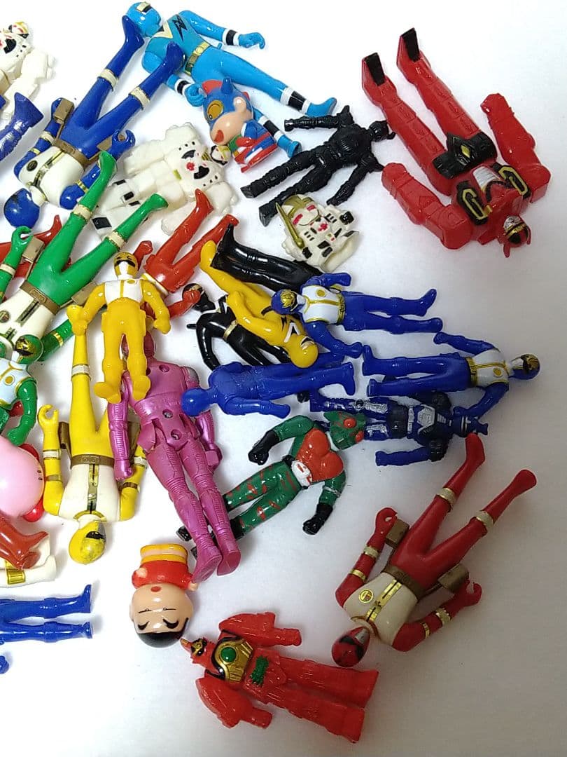 ガン消し 怪獣 指人形 戦隊シリーズソフビ タートルズ フィギュア ジャンク品