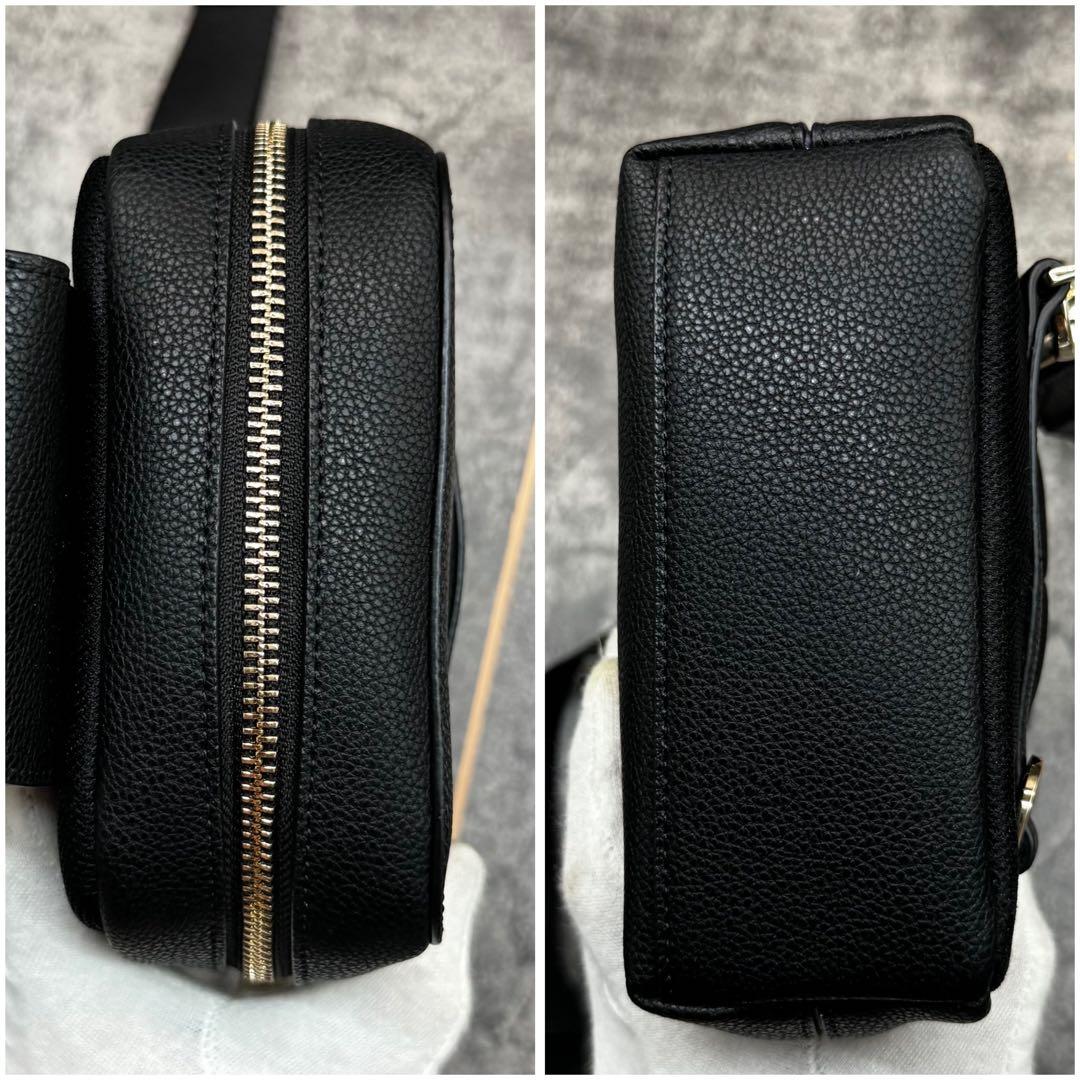 未使用級✨ポールスミス ボディバッグ マルチストライプ 斜め掛け レザー