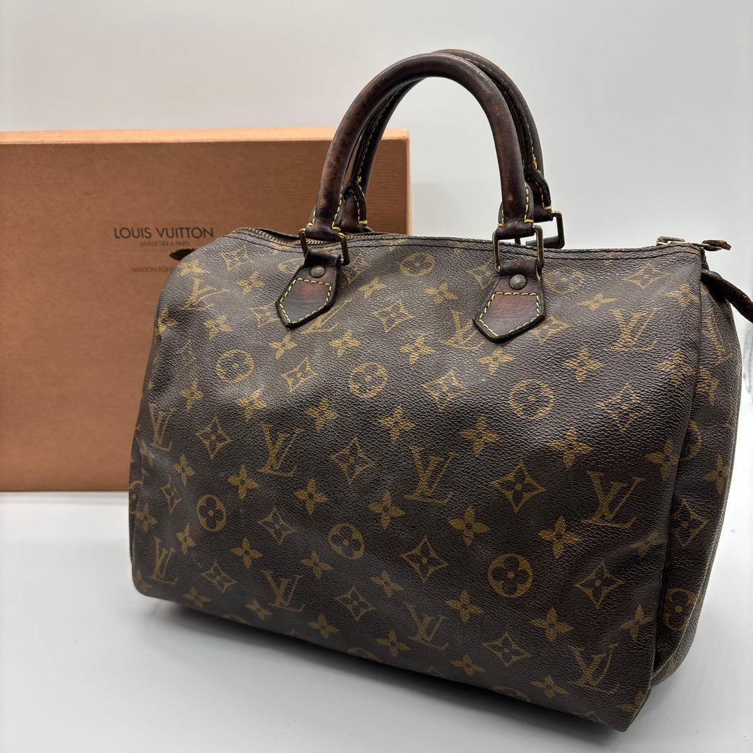 LOUIS VUITTON スピーディ 30 モノグラム ハンドバッグ