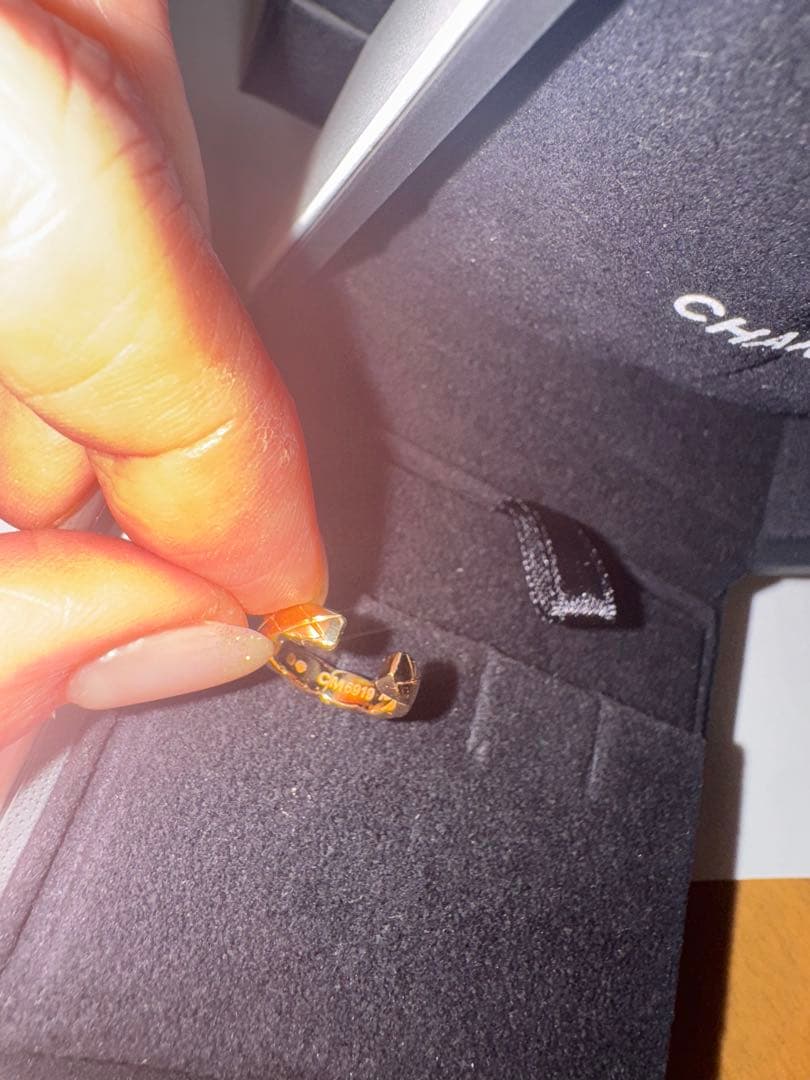 CHANEL イヤーカフココクラッシュ イエローゴールド