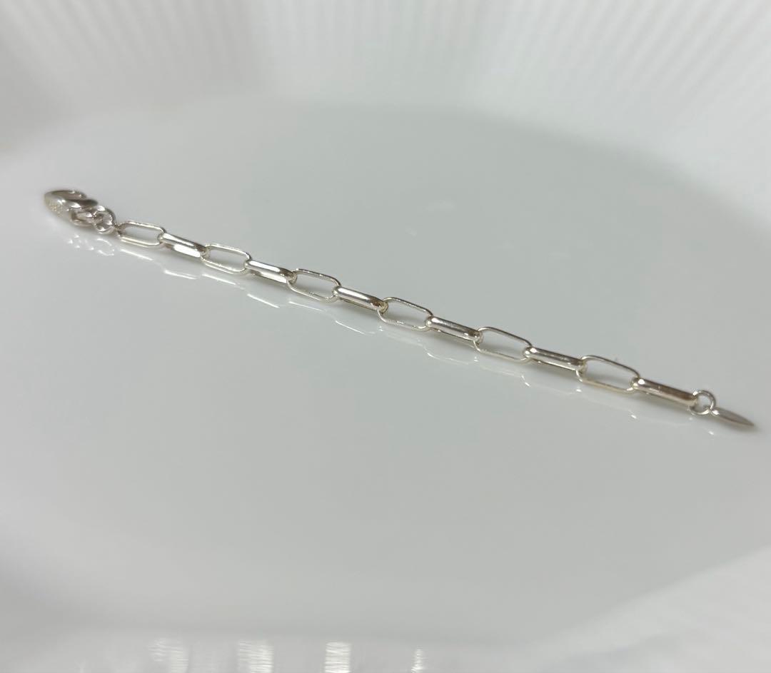 アガット シルバーチェーンリング