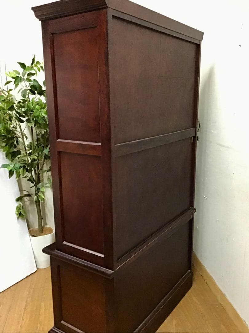 管200☆九州民芸家具☆書棚☆本棚☆無垢材☆ミズメザクラ☆伝統工芸