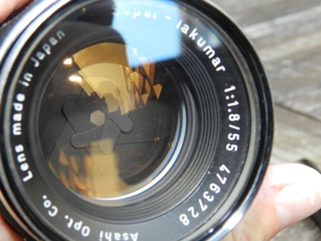 PENTAX SP ブラックモデル　Super Takumar 55 1.8