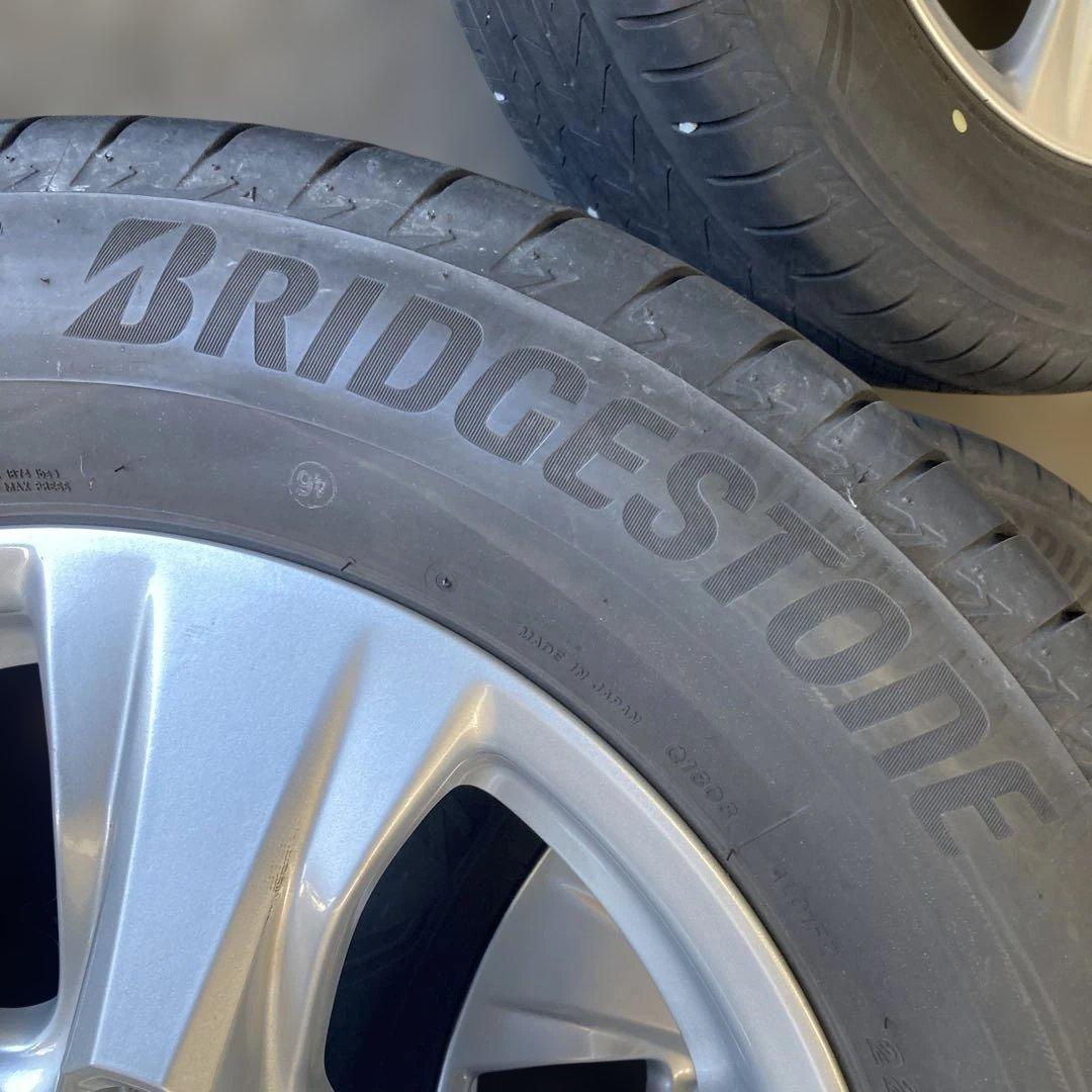 ハリアー80系純正ホイール、ブリヂストン ALENZA 17インチ タイヤセット