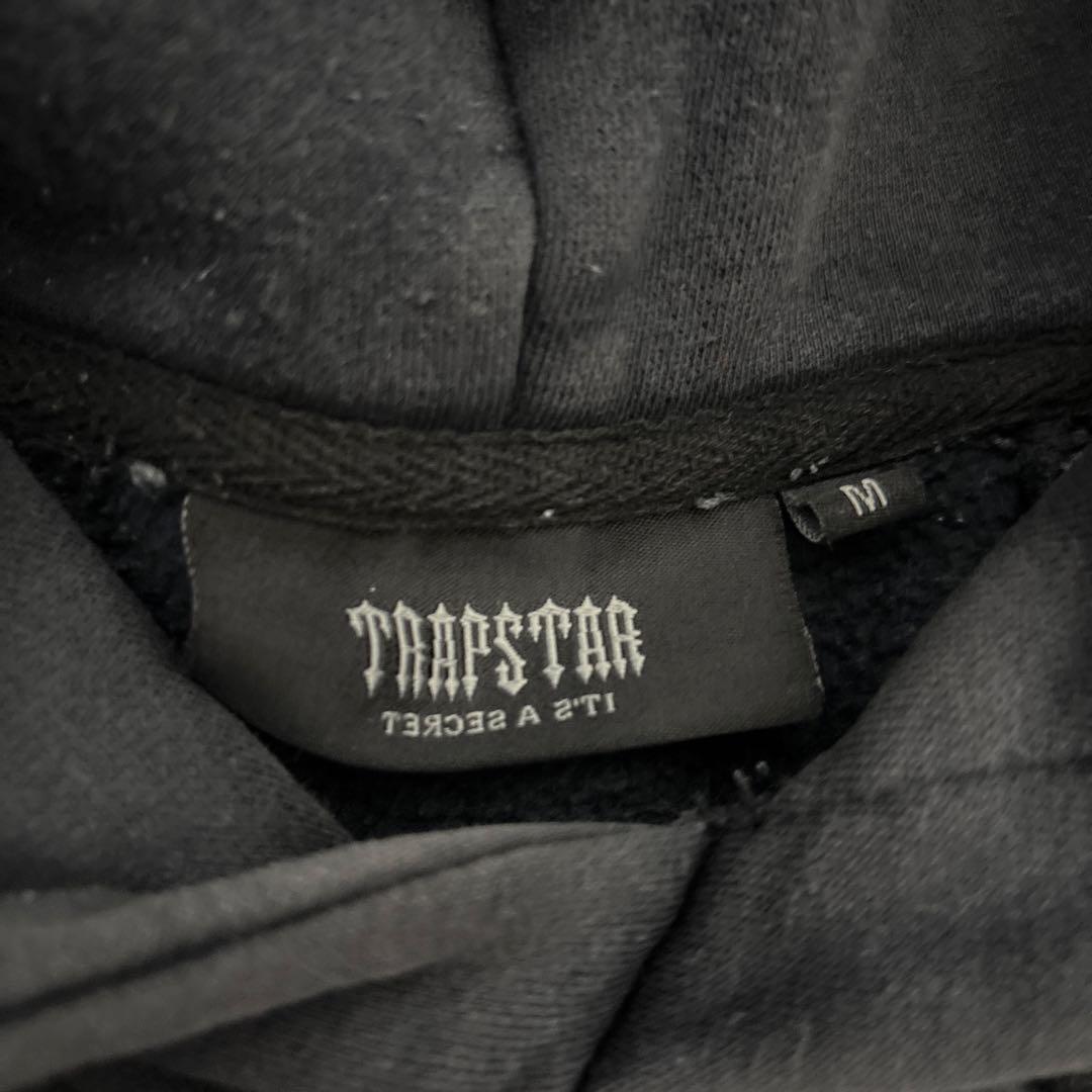 TRAPSTAR フード付きスウェット Mサイズ ブラック