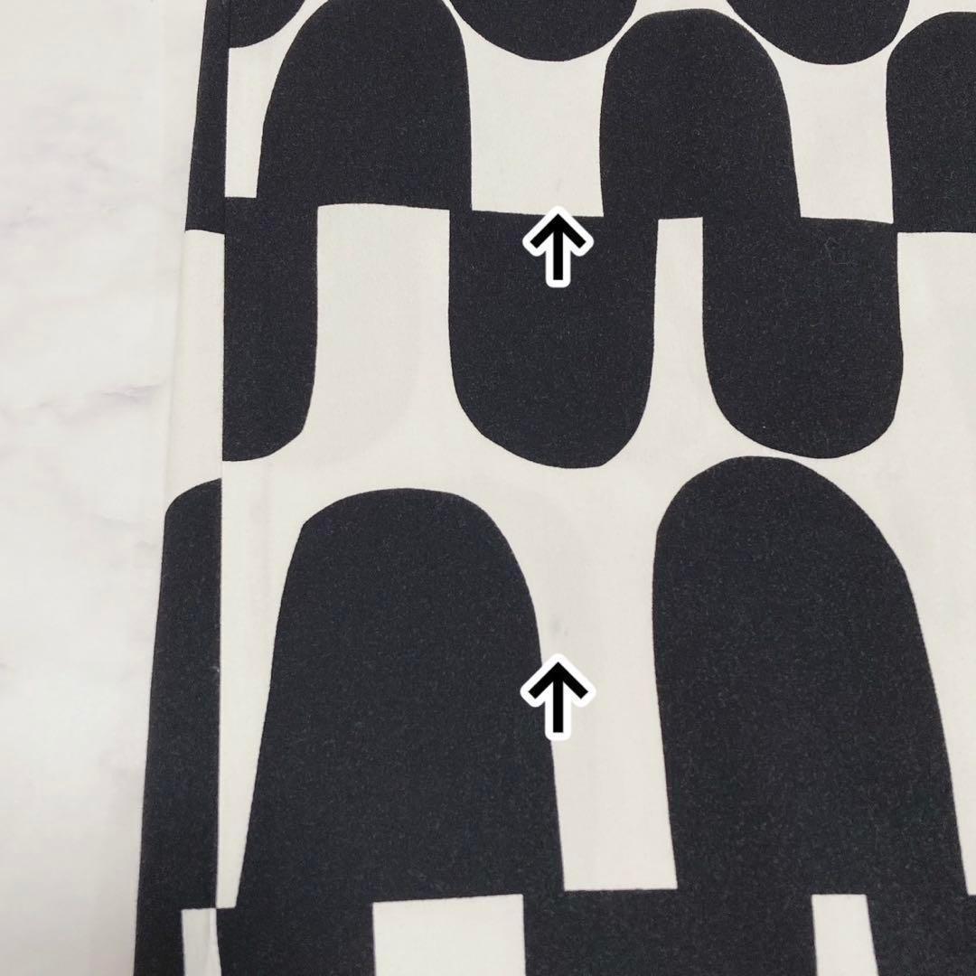 marimekko 定価3.5万 ワンピース BIAK RATSU 36 リボン