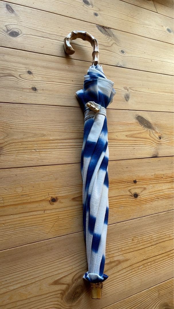 雪花絞りリメイク日傘