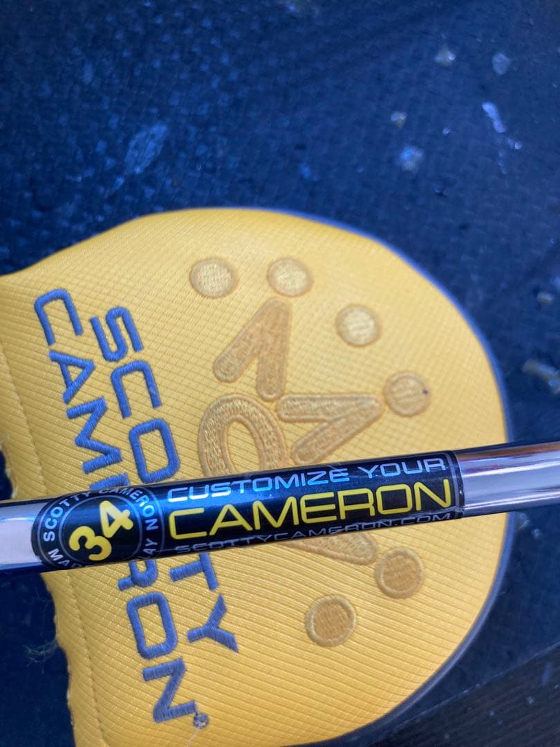 ★中古美品★スコッティキャメロンファントム34X11.5(2021)カバー付き