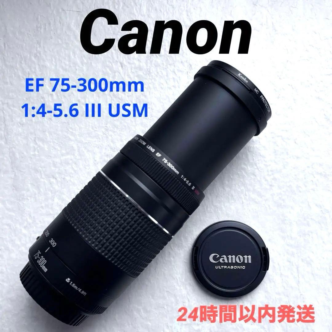 ⭐️美品⭐️ Canon EF 75-300mm 1:4-5.6 III USM