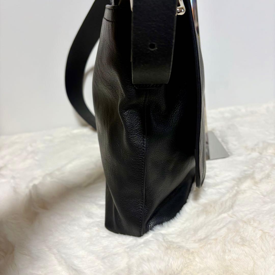 【美品】コーチ　トンプソンメッセンジャーバック70313 ブラック2way