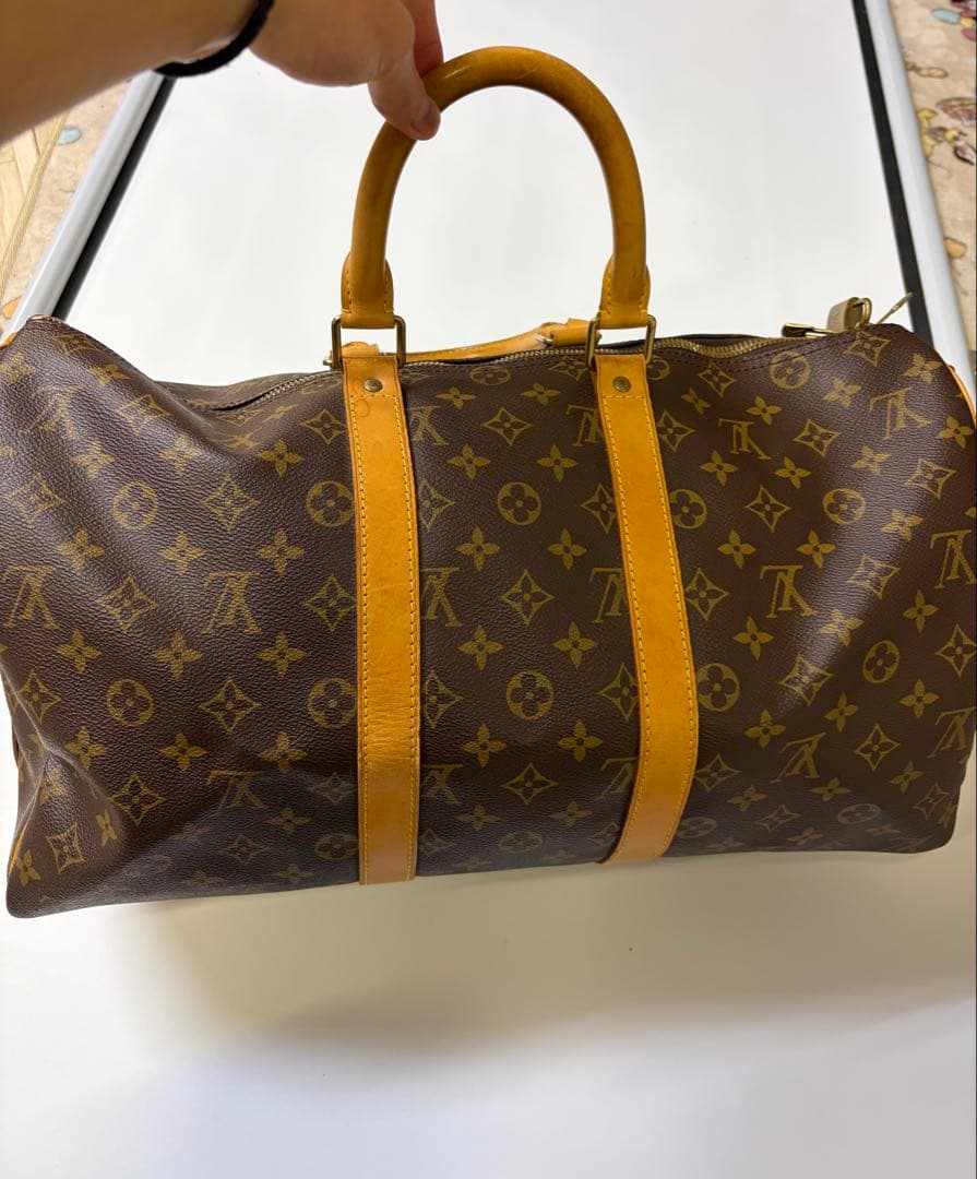 ルイヴィトン　モノグラム　ボストンバッグ　キーポル45 バンドリエール