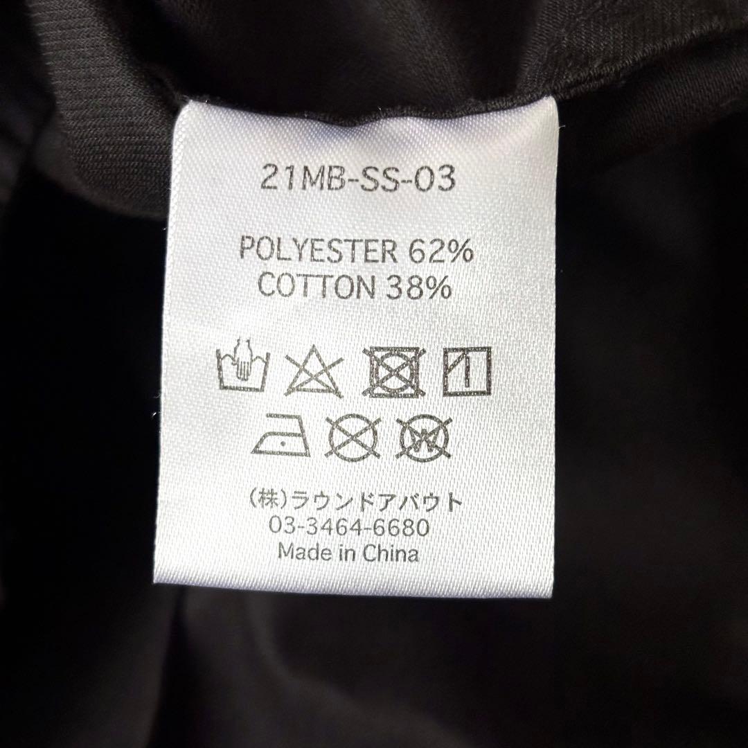 MOBB アノラックジャケット 21SS ブラック 刺繍ロゴ Lサイズ