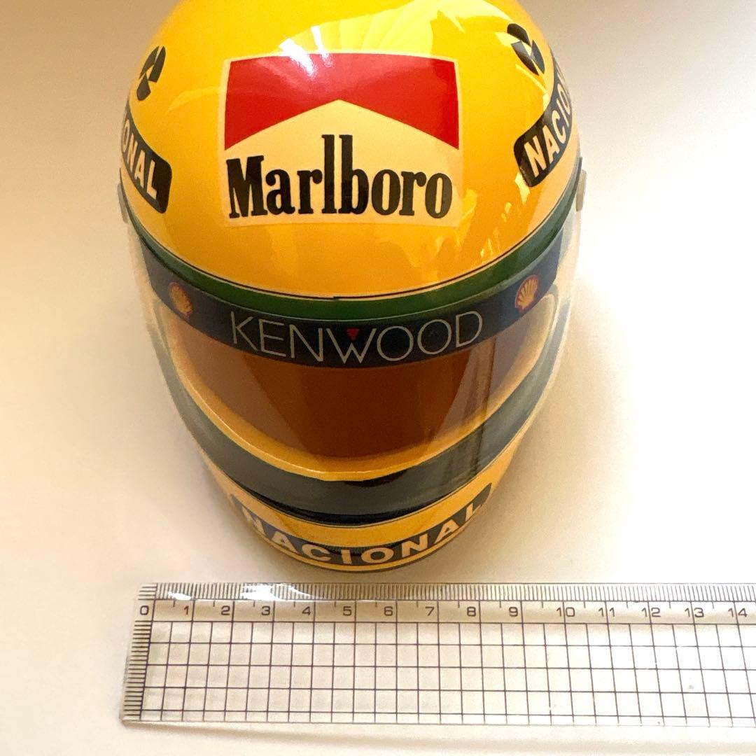 アイルトンセナ レプリカヘルメット　模型　陶器製置物