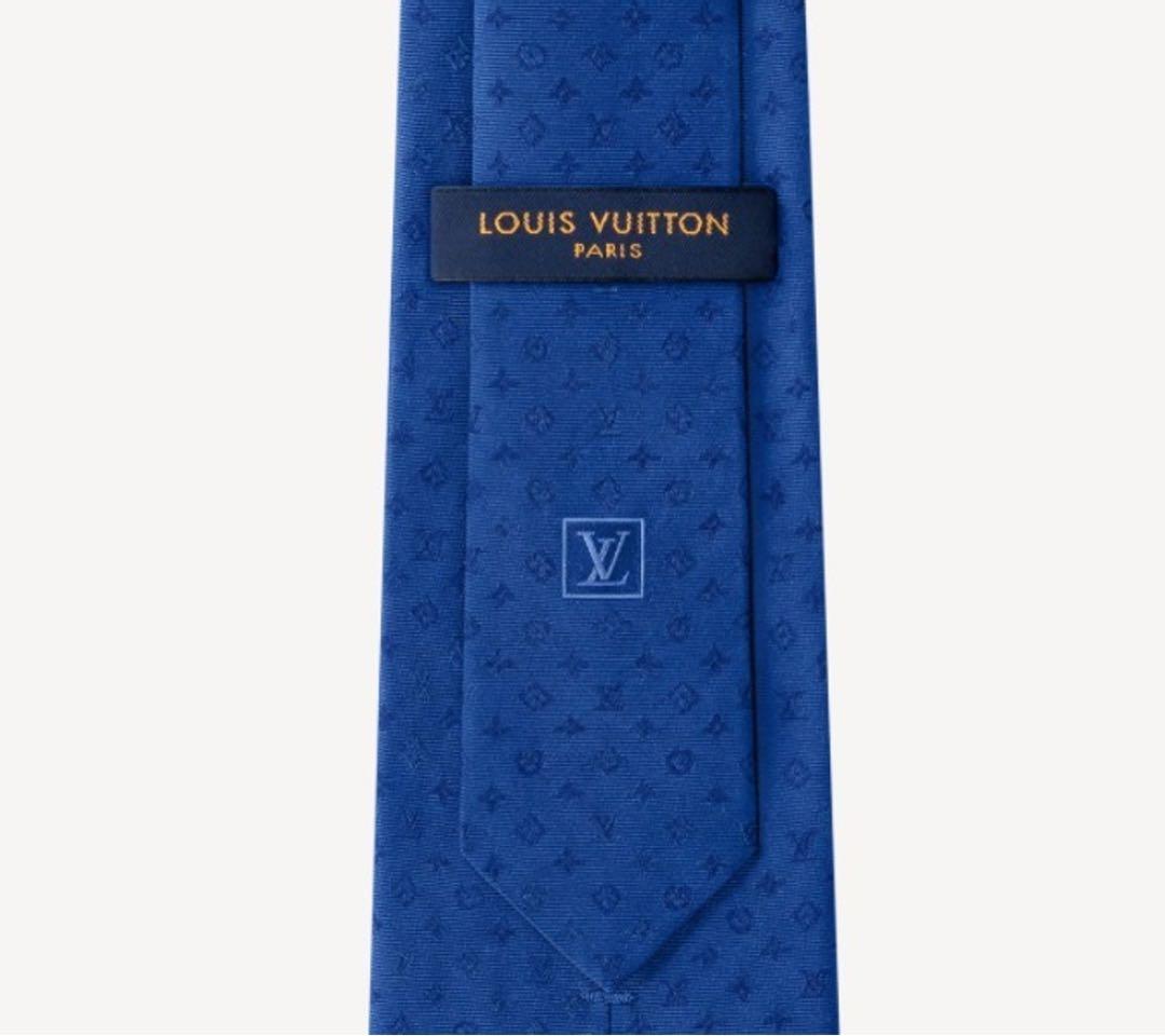 ルイ・ヴィトン クラヴァット・ネオ モノグラミッシム コバルト