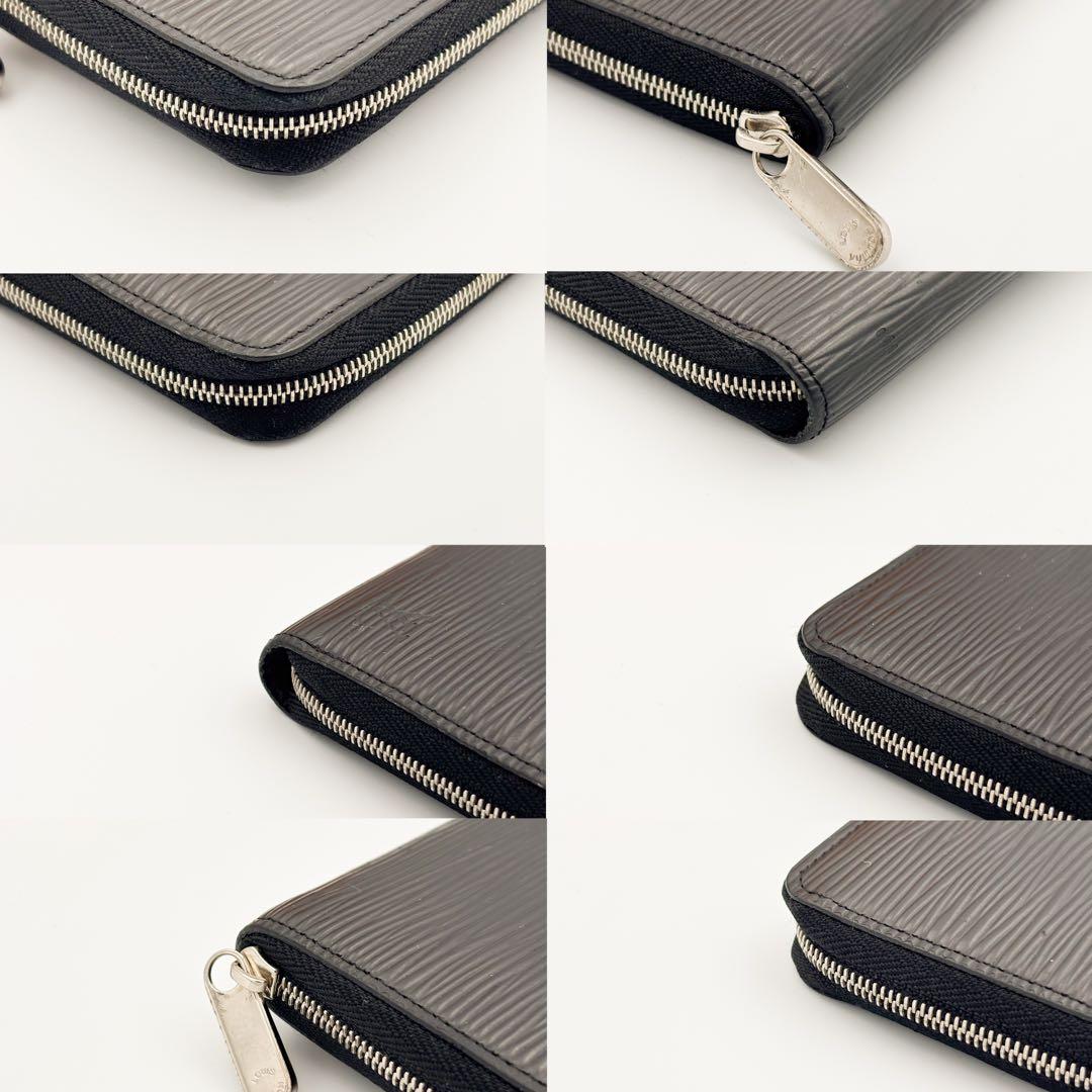 【美品】ルイヴィトン エピ ノワール ジッピー パース M60152