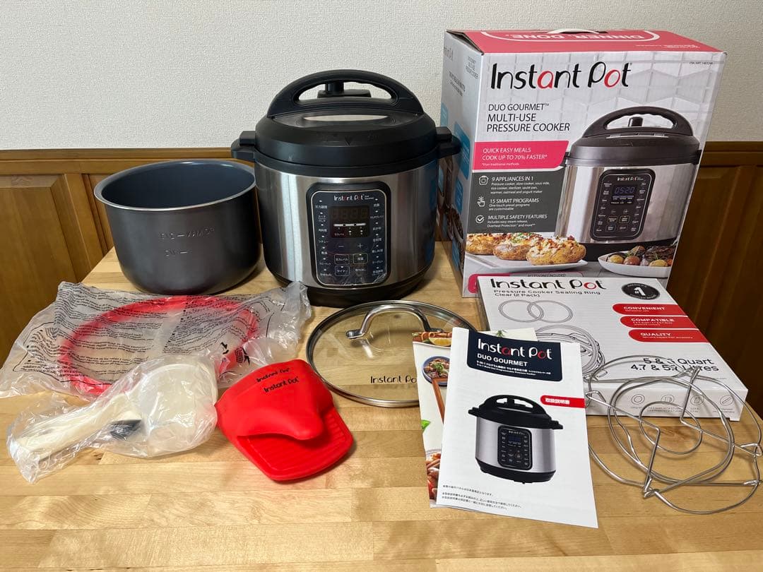 Instant Pot Duo Gourmet 5.7L 電気圧力鍋